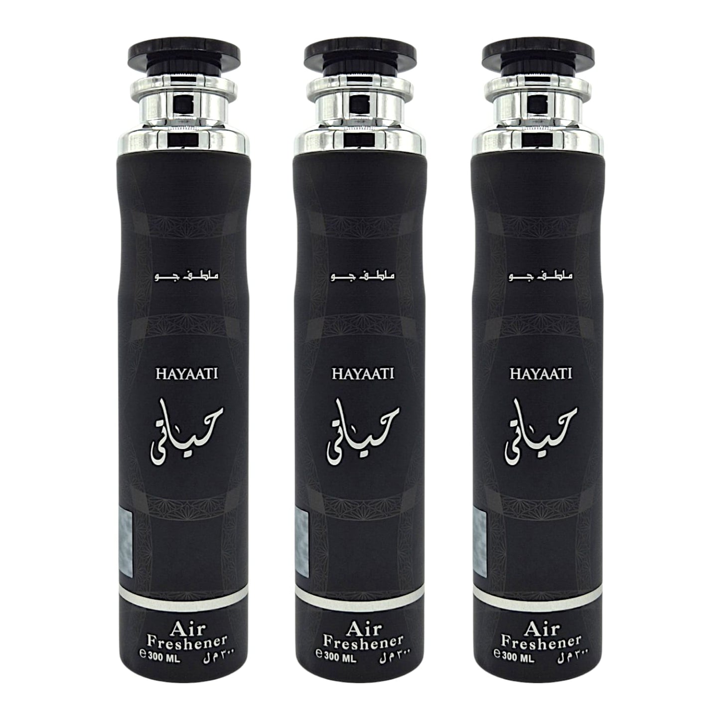 Lattafa Raumduft Set Lufterfrischer Hayaati 3x300ml=900ml