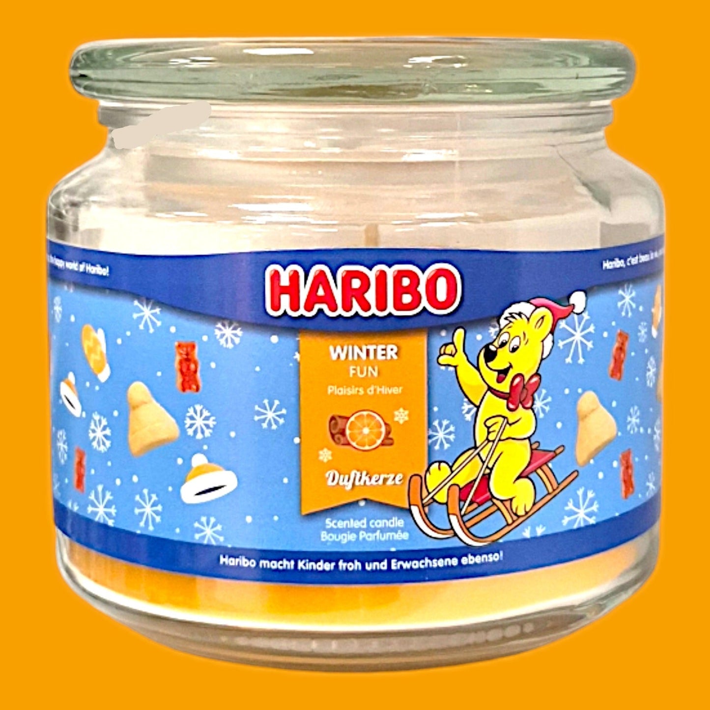 Haribo Duftkerze Winter Fun 300g