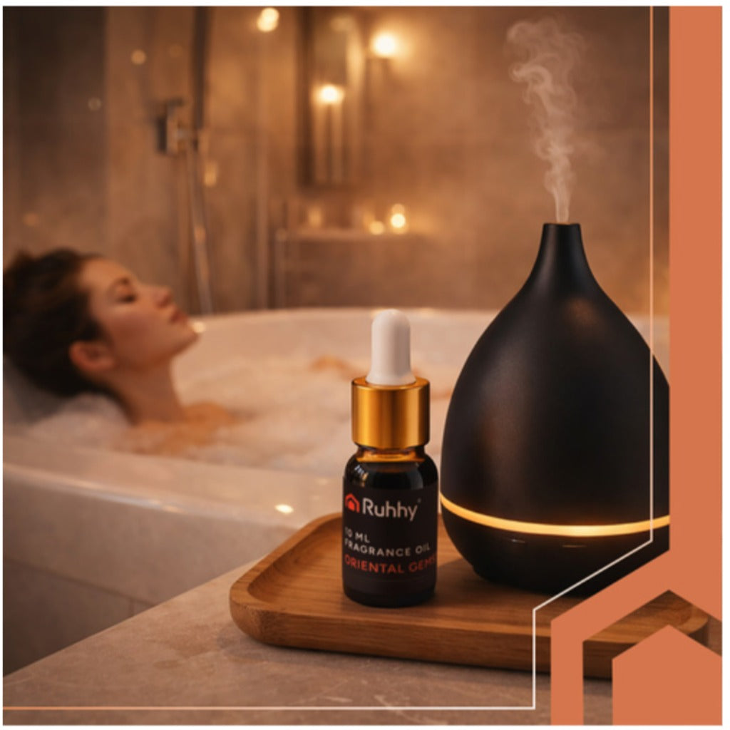 Ruhhy 10 Duftöl Set 10 x 10 ml ätherische Öle für Diffusor und Raumduft – Unisex Geschenkset in Magnetbox – Bild 16