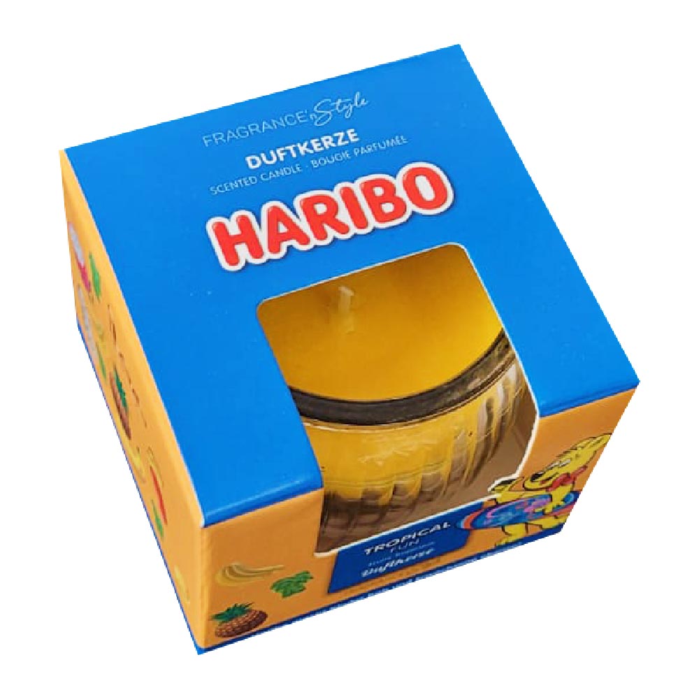Haribo Duftkerze Tropical Fun Duftkerze 85g 