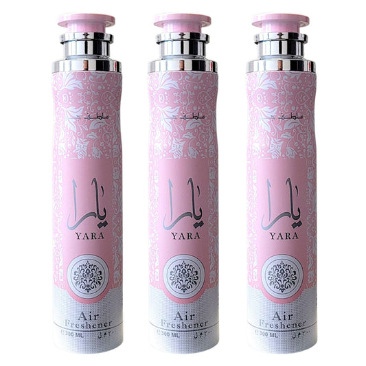 Lattafa YARA Raumduft Set Lufterfrischer 3x300ml